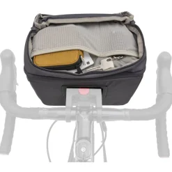 Vaude OnTour Box (KLICKfix ready) Stuurtas - 6L - black/carmine