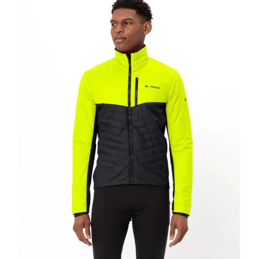 Vaude Posta Geïsoleerde Jas Heren - neon yellow
