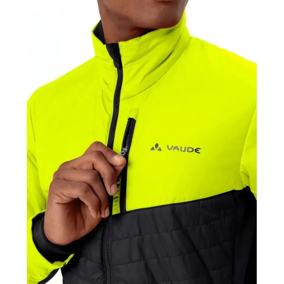 Vaude Posta Geïsoleerde Jas Heren - neon yellow