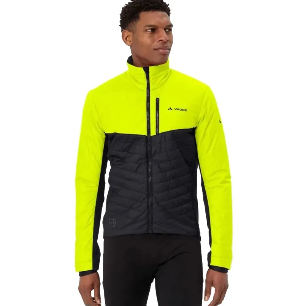 Vaude Posta Geïsoleerde Jas Heren - neon yellow