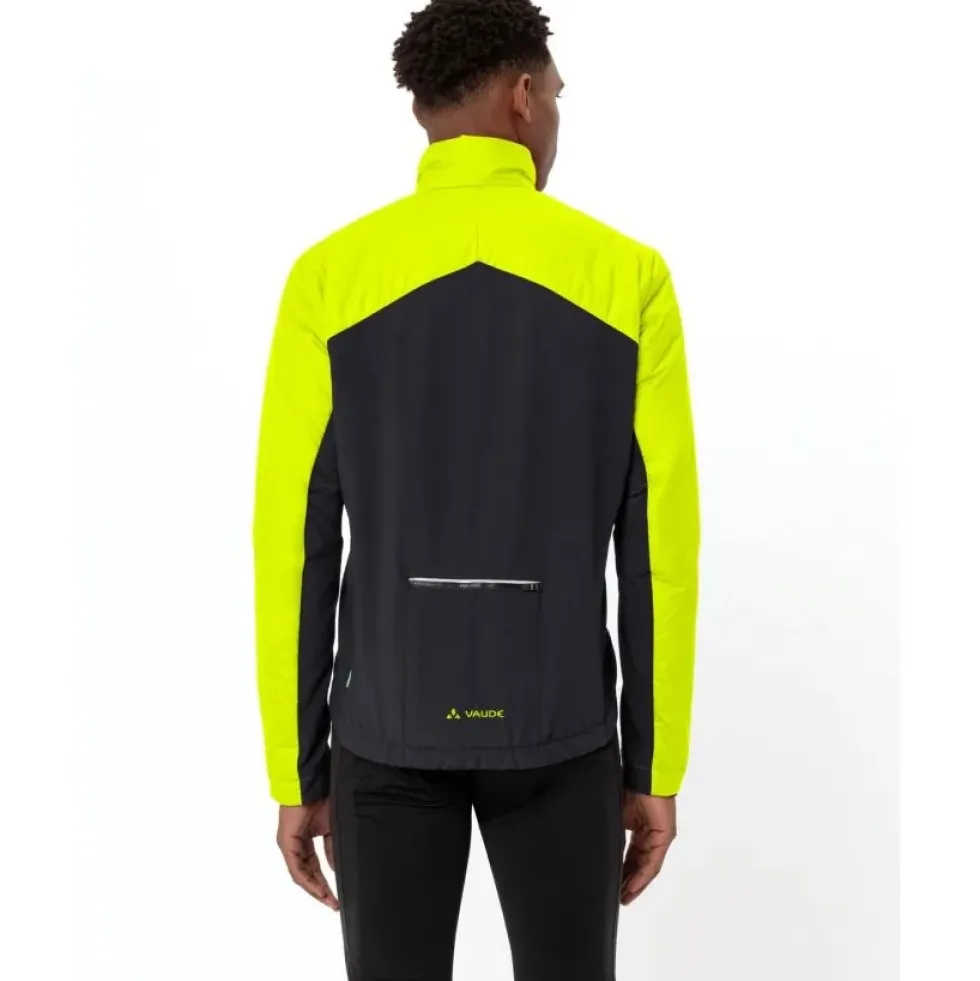 Vaude Posta Geïsoleerde Jas Heren - neon yellow