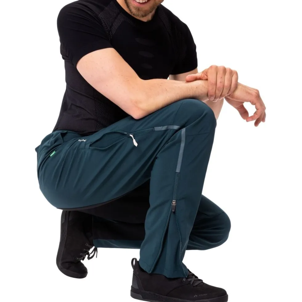 Vaude Qimsa II Softshell Broek Heren - Regular - dark sea