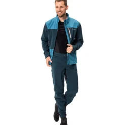 Vaude Qimsa II Softshell Broek Heren - Regular - dark sea