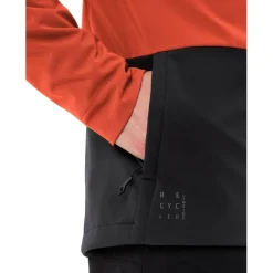Mtb-Jacks < Vaude Qisa Pro Softshell-Jas Heren - glowing red