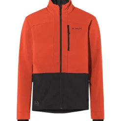 Mtb-Jacks < Vaude Qisa Pro Softshell-Jas Heren - glowing red