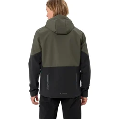 Winterjassen|Mtb-Jacks < Vaude Qimsa Softshell Jas Heren - khaki
