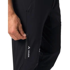 Broeken & Rokken < Vaude Scopi III Broek Heren - Kort - zwart uni