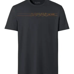 Shirts & Midlayers|T-Shirts & Tops < Vaude E arpha Print T-hirt Heren - zwart