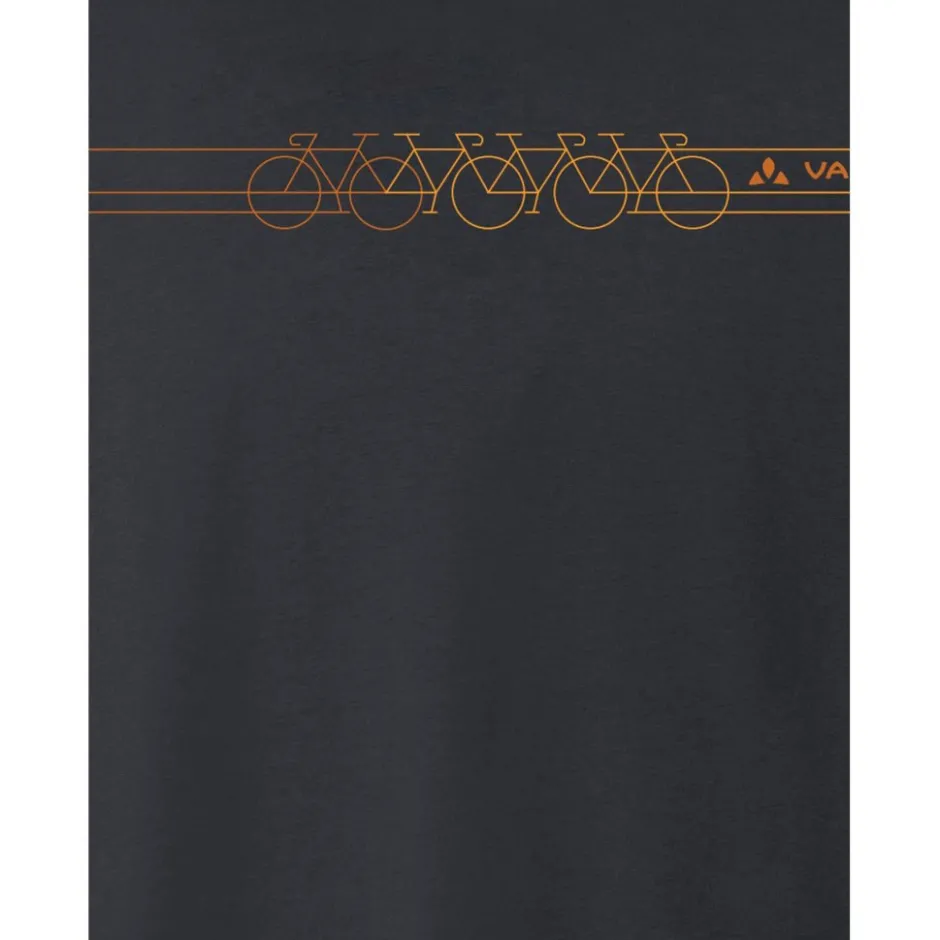 Shirts & Midlayers|T-Shirts & Tops < Vaude E arpha Print T-hirt Heren - zwart