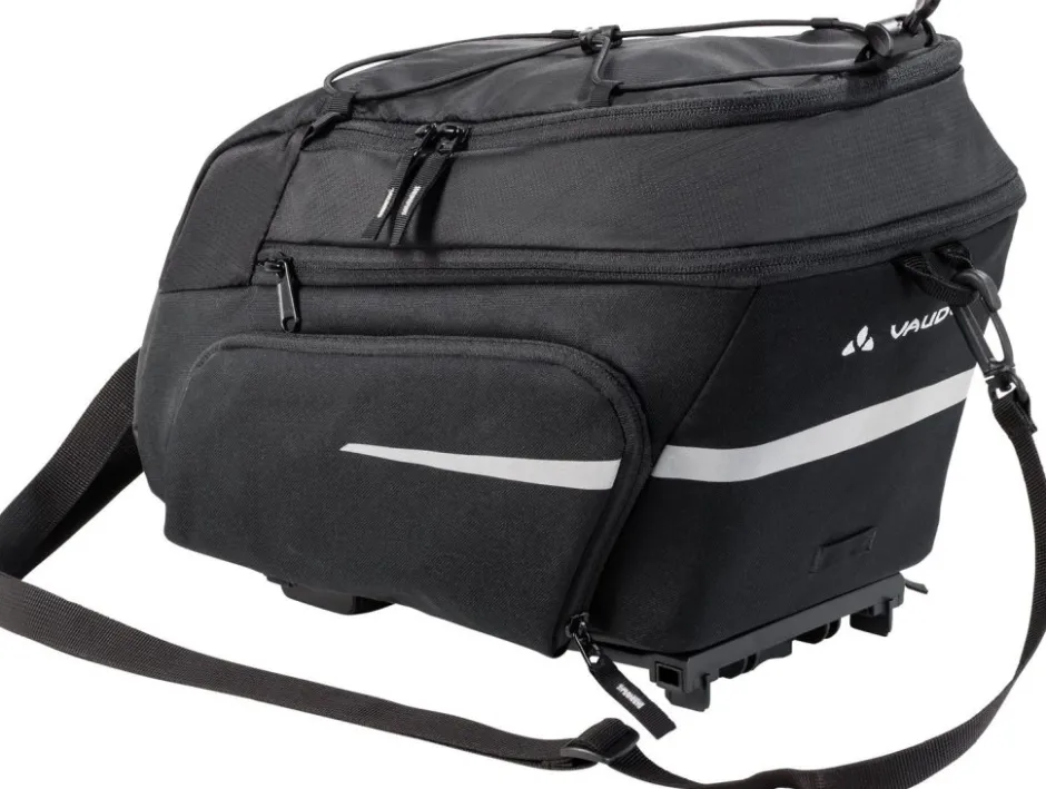 Bagagedragertassen < Vaude Silkroad Plus (MIK) Bagagedragertas - 9+7L - zwart