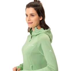 Vaude Tekoa II Fleece Jas Dames - willow green