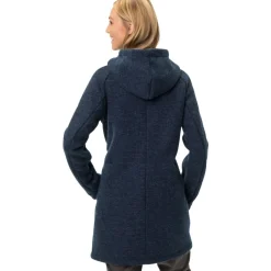 Jacks < Vaude Tinshan III Mantel Dames - dark sea