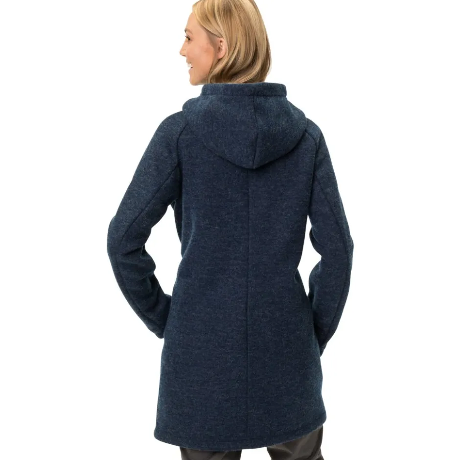 Jacks < Vaude Tinshan III Mantel Dames - dark sea