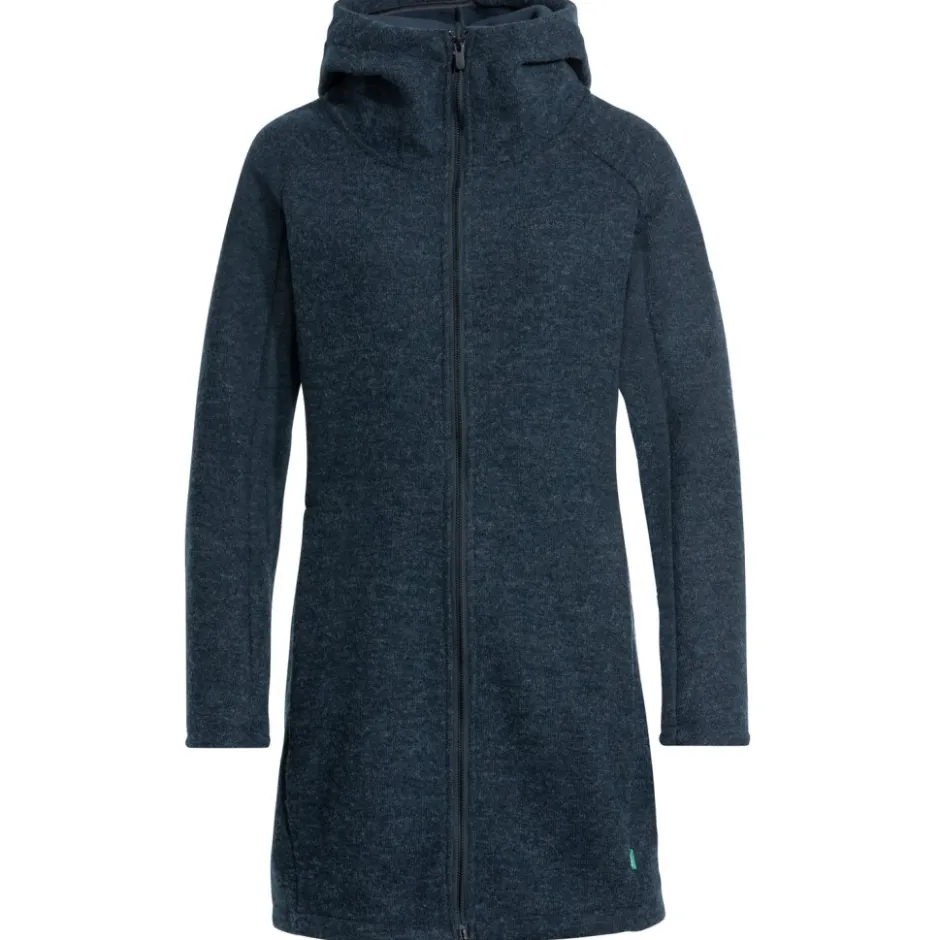 Jacks < Vaude Tinshan III Mantel Dames - dark sea