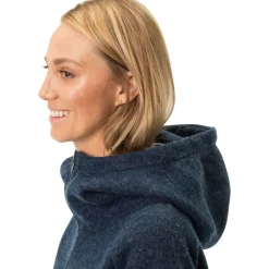 Jacks < Vaude Tinshan III Mantel Dames - dark sea