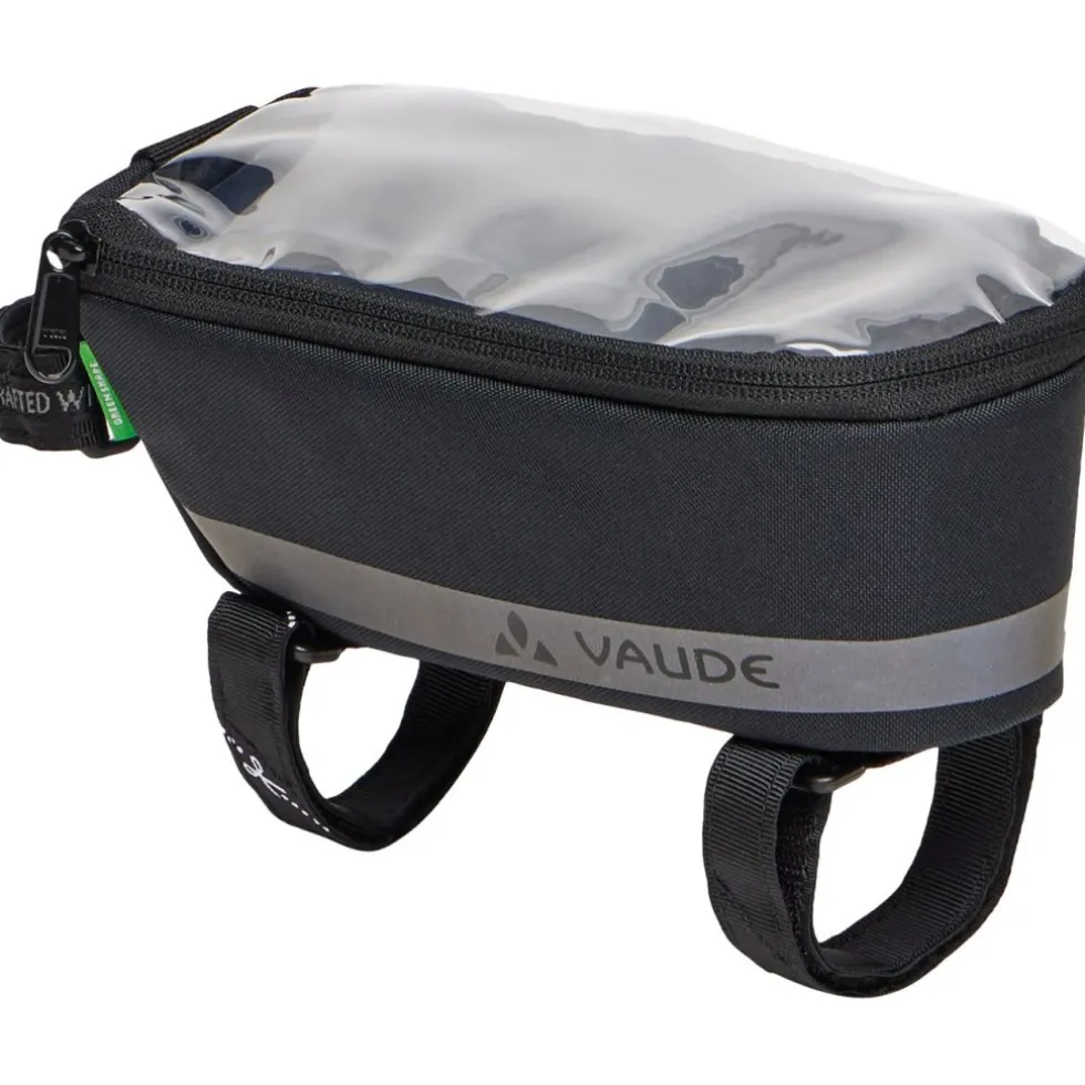 Vaude Top Tube Phone Bag Bovenbuis Tas - 1L - zwart