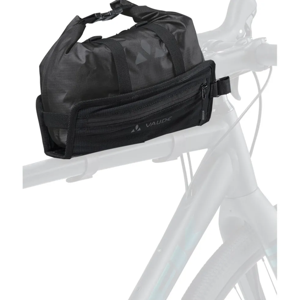 Vaude Trailguide II Fietstas voor aan de Bovenbuis - 3L - zwart uni