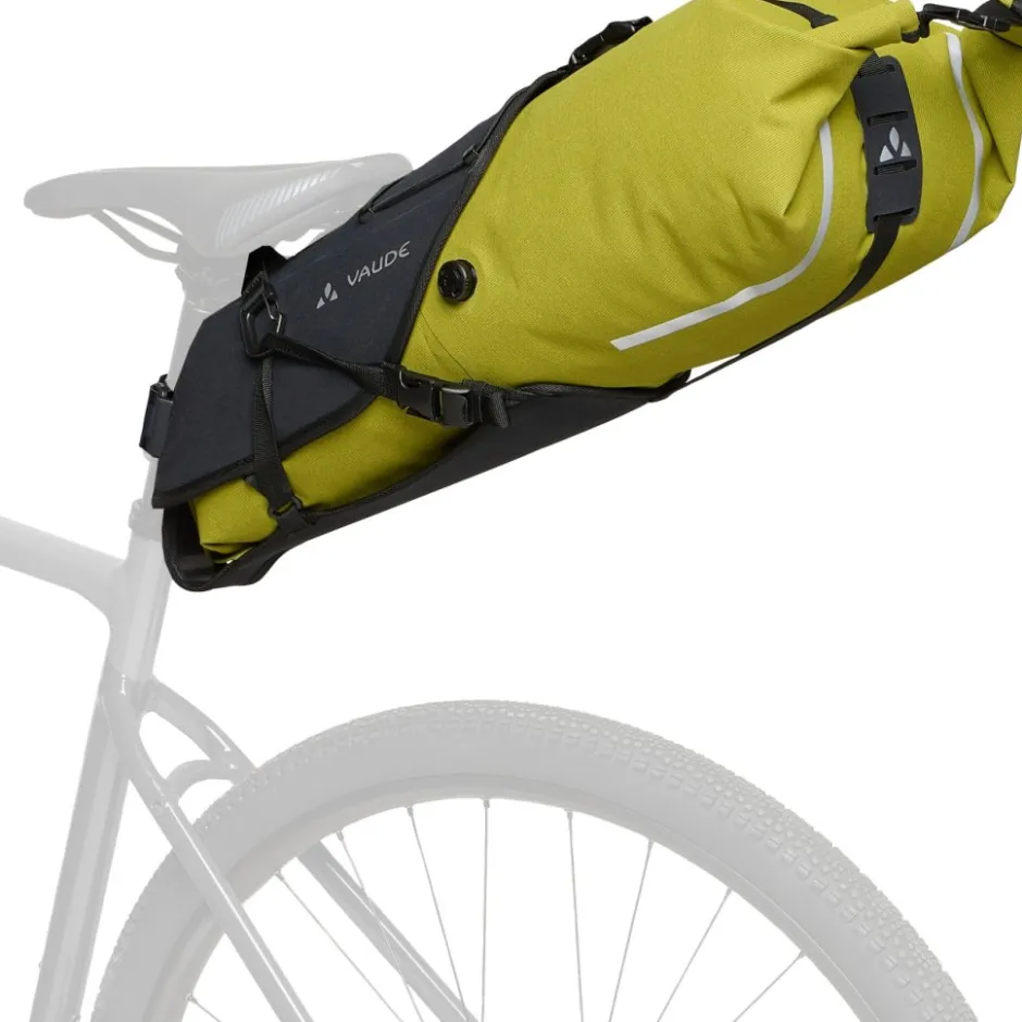 Zadeltassen < Vaude Trailsaddle Cage 15L Zadeltas - dark leaf
