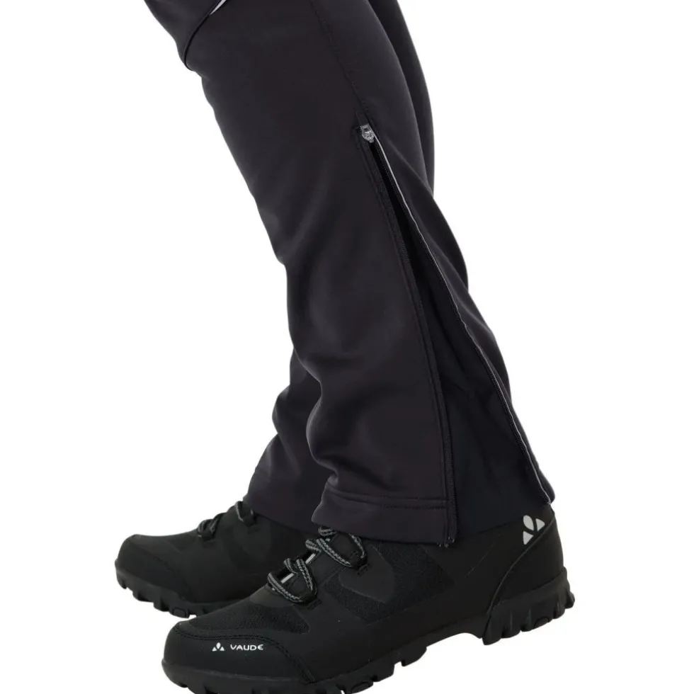 Vaude Wintry V Softshell-Broek Dames - black/white