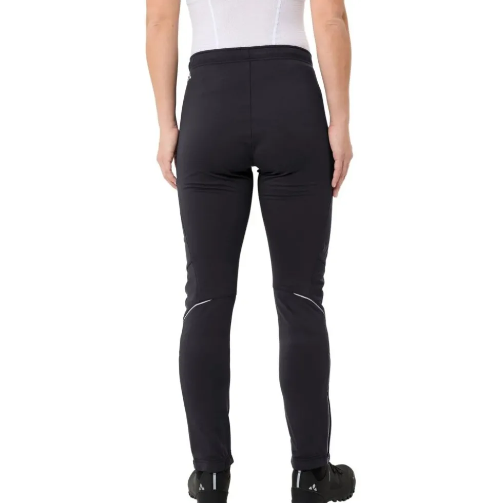 Vaude Wintry V Softshell-Broek Dames - black/white