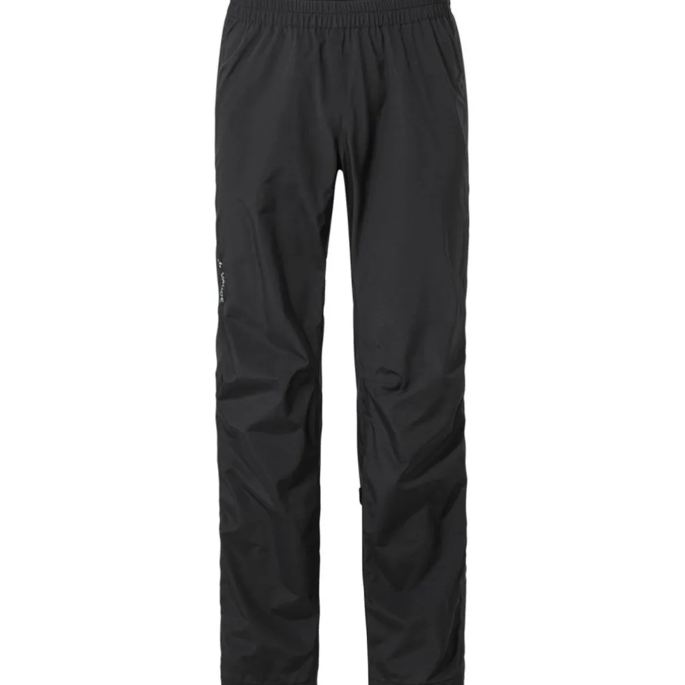 Vaude Yaras Zip IV Regenbroek Heren - zwart