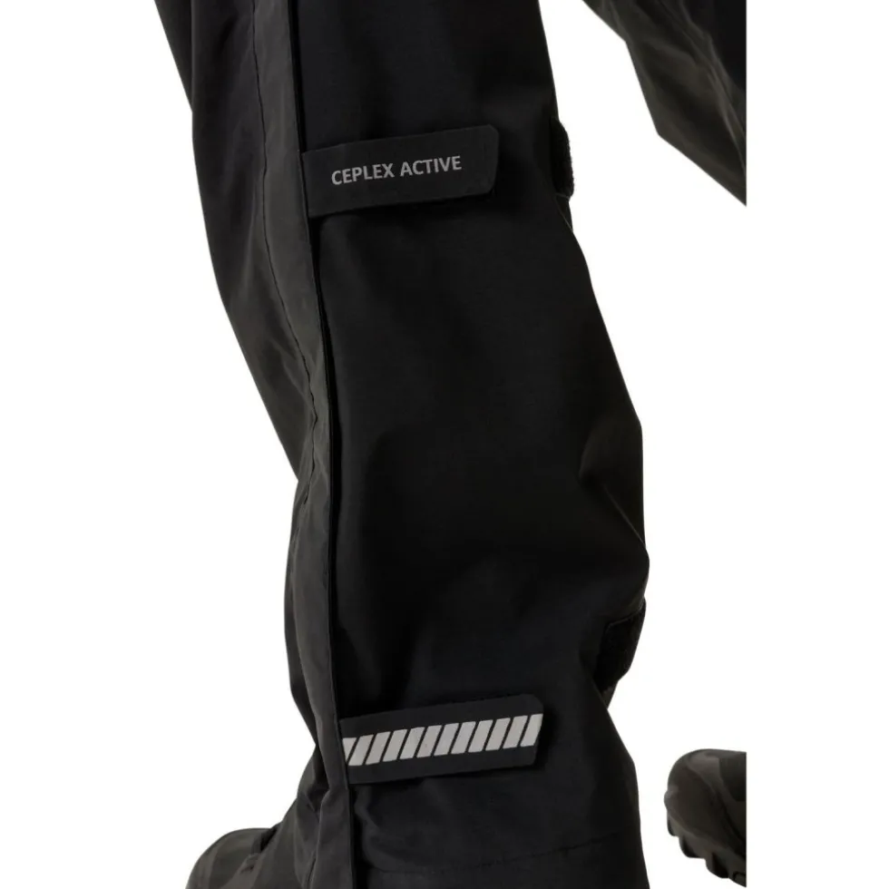 Vaude Yaras Zip IV Regenbroek Heren - zwart
