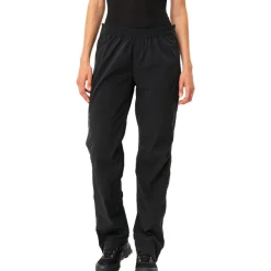 Vaude Yaras Zip IV Regenbroek Dames - zwart
