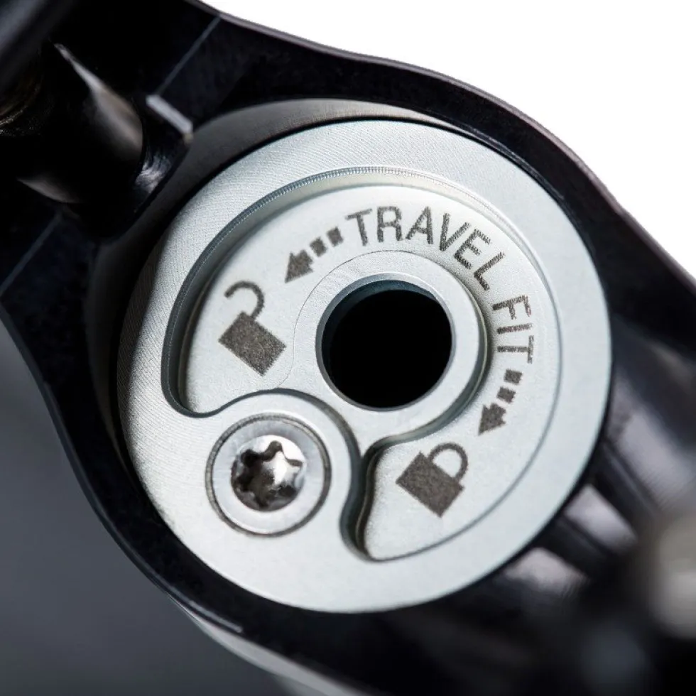 Vecnum NIVO Vario-Zadelpen - 30.9 | TRAVELFIT (traploos) | trigLOC Afstandsbediening - zwart
