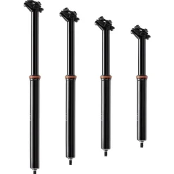 Vecnum NIVO Vario-Zadelpen - 30.9 | TRAVELFIT (traploos) | trigLOC Afstandsbediening - zwart