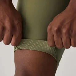 Velocio Luxe Fietsshort met bretels voor heren - Zwart