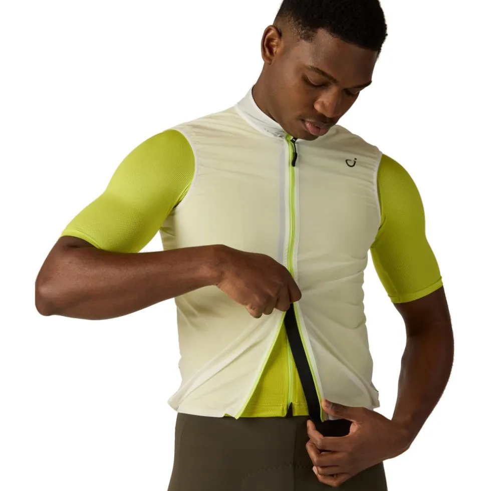 Velocio Ultralight Vest Heren - Undyed Chartreuse