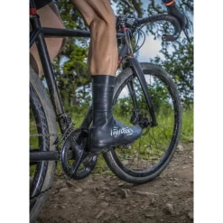 veloToze Gravel/MTB Hoge Overschoenen - Zwart - S (37-40)