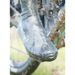 veloToze Gravel/MTB Hoge Overschoenen - Zwart - S (37-40)
