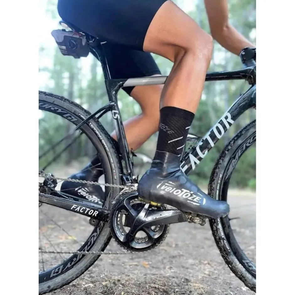 Overschoenen < veloToze Grave/TB Korte Overschoenen - Zwart