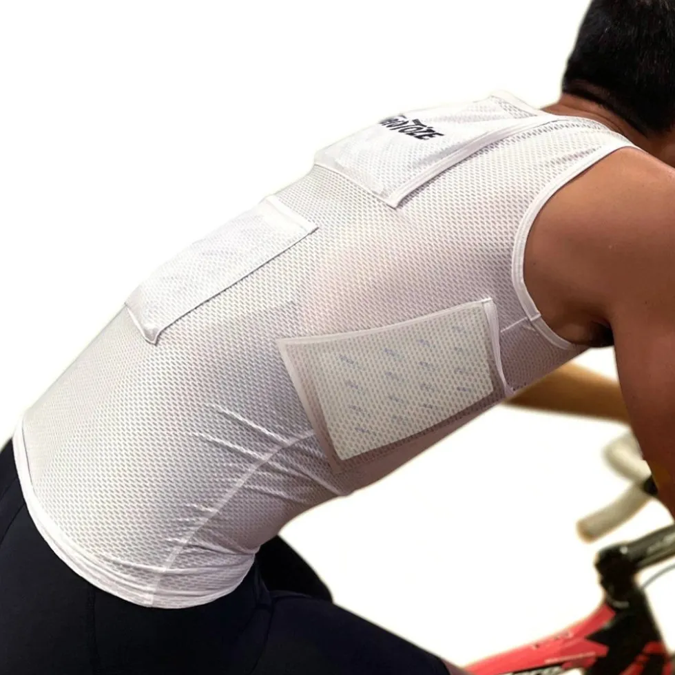 veloToze Koelvest + Koelpacks - Wit