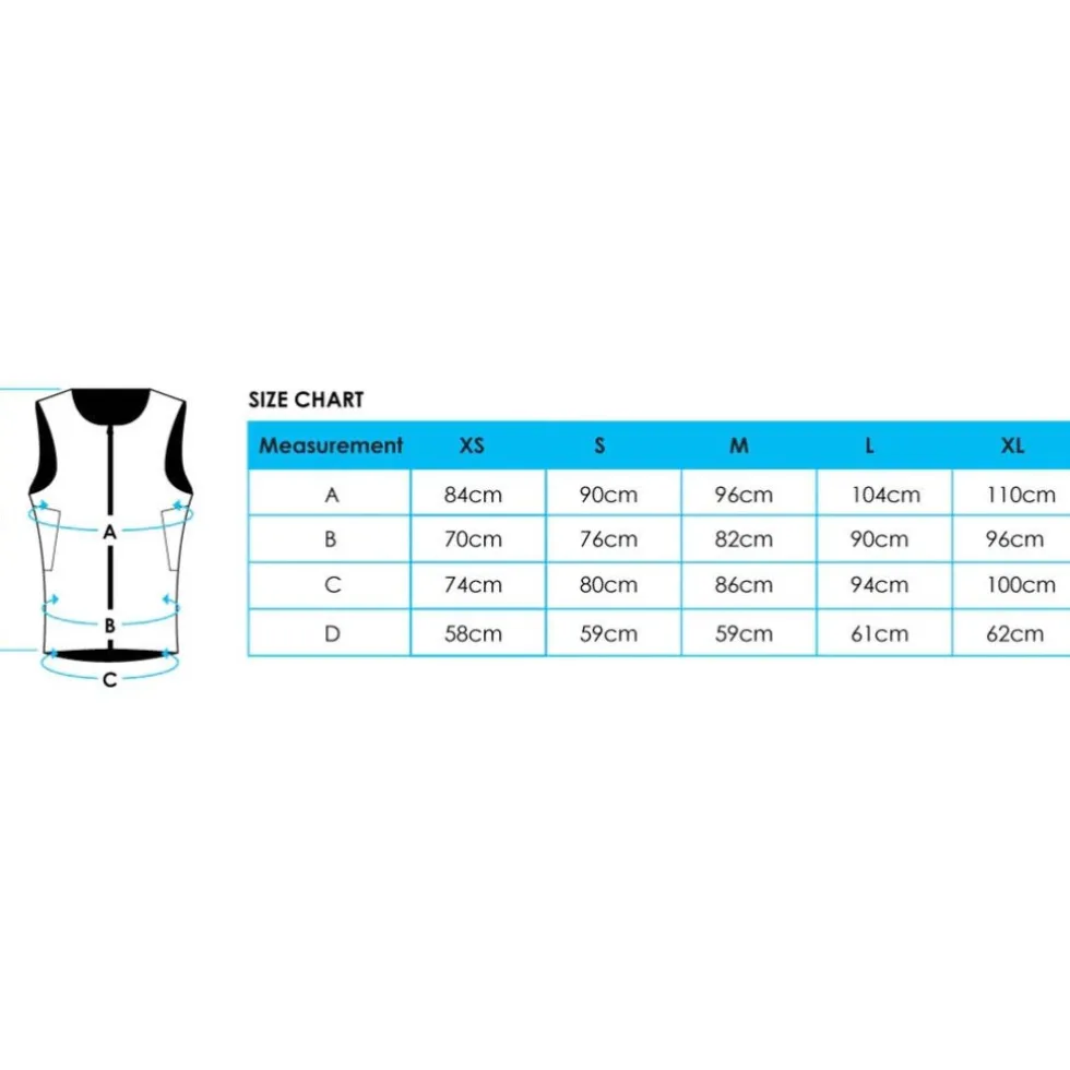 veloToze Koelvest + Koelpacks - Wit