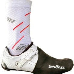 Overschoenen < veloToze Silicone Teenwarmers - Zwart