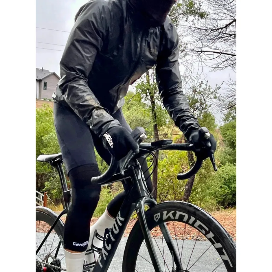 Winterhandschoenen < veloToze Waterproof Knitted Handchoenen voor fieten - Back