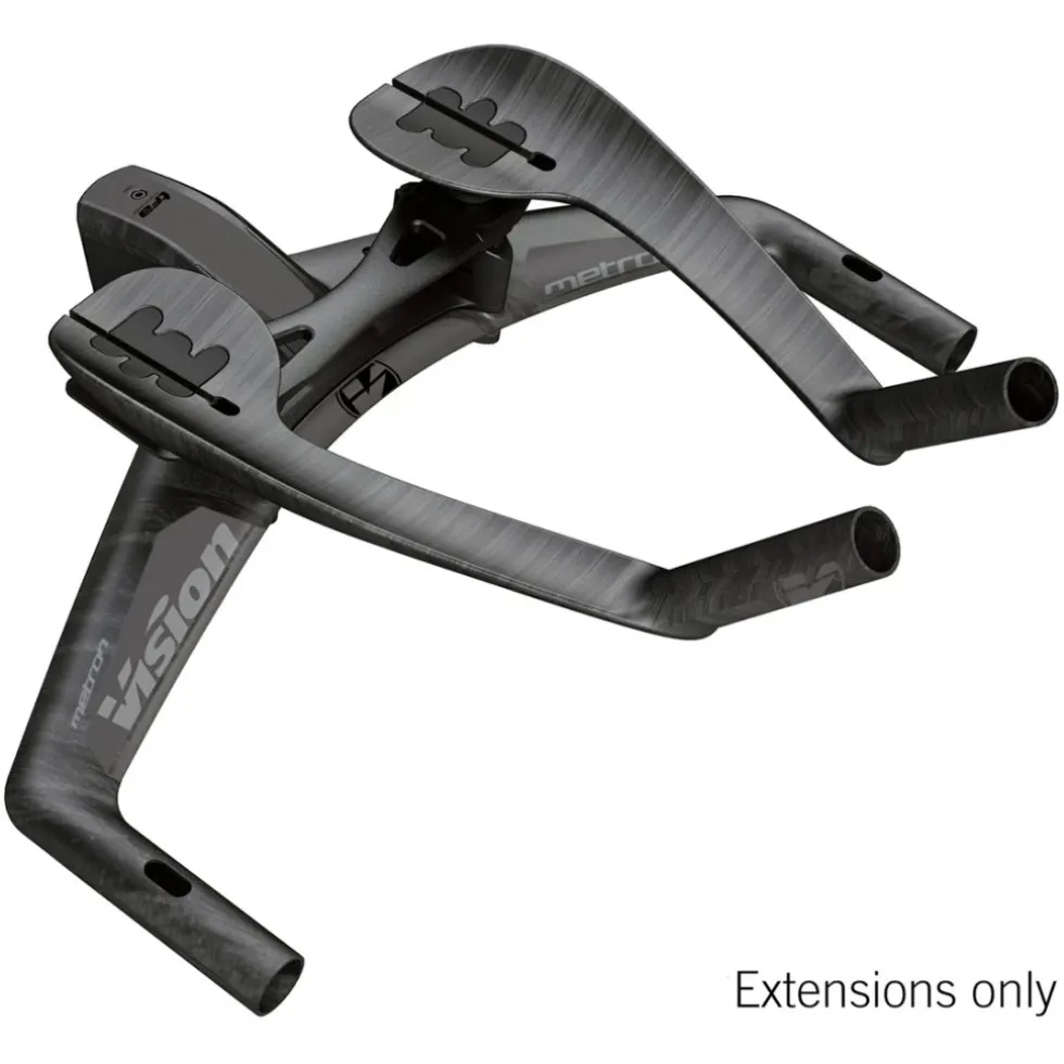 Vision Metron TFE WA Carbon Aerobar Extensions - J-Bend