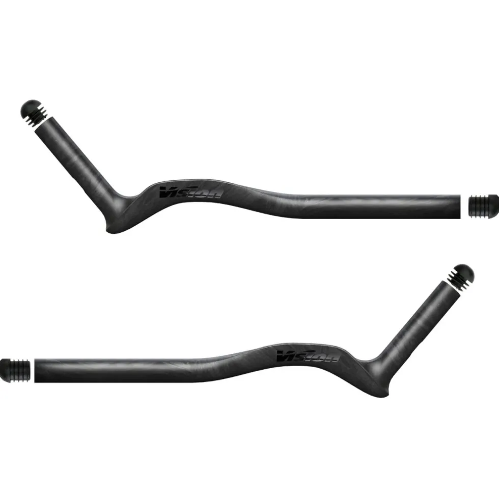 Vision Speed Carbon Extensions voor Opzetstuur - J-Bend