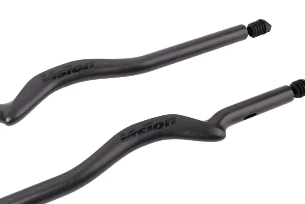Vision Speed Carbon Extensions voor Opzetstuur - S-Bend