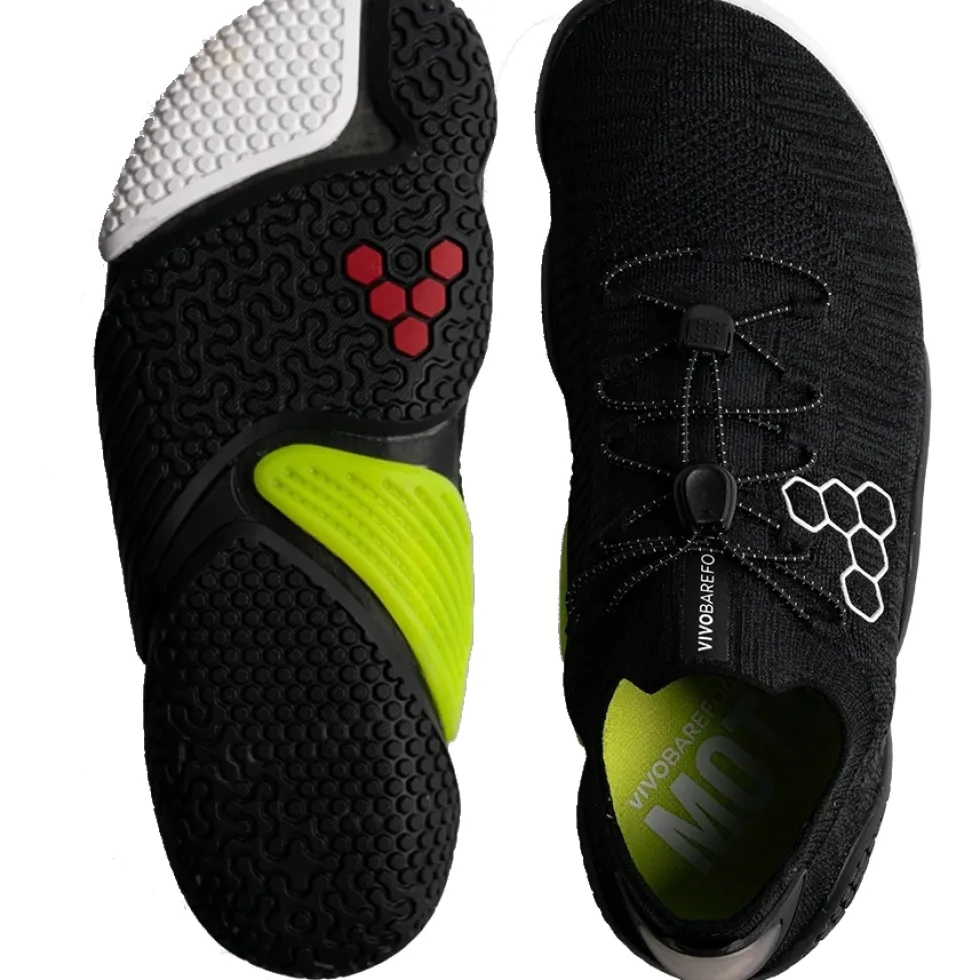 Vivobarefoot Motus Flex Barefoot Schoenen Heren - Obsidian