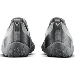 Vivobarefoot Primus Trail Knit Firm Ground Barefoot Schoenen Heren - Ultimate Gray