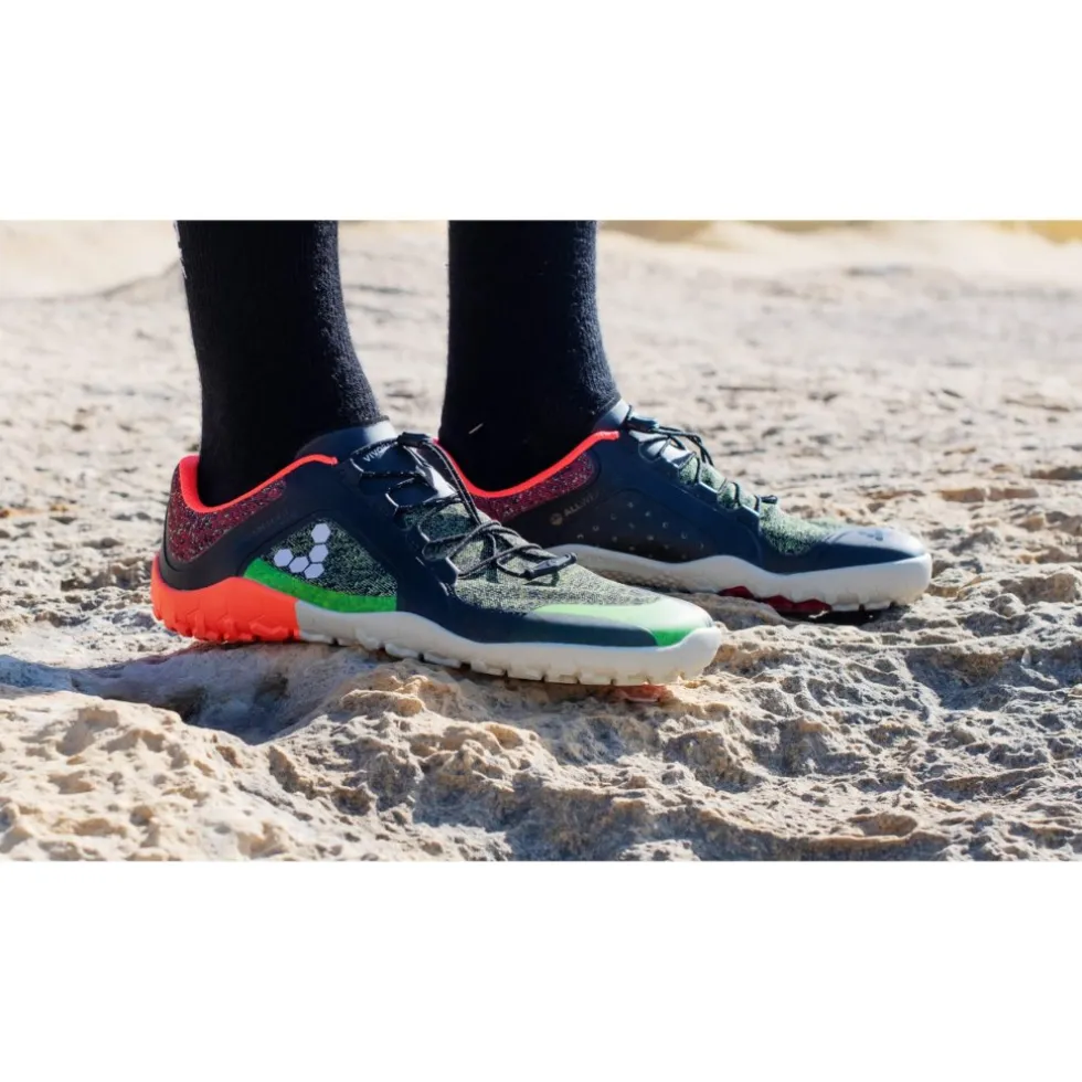 Vivobarefoot Primus Trail III All Weather Firm Ground Barefoot Schoenen Heren - Obsidian