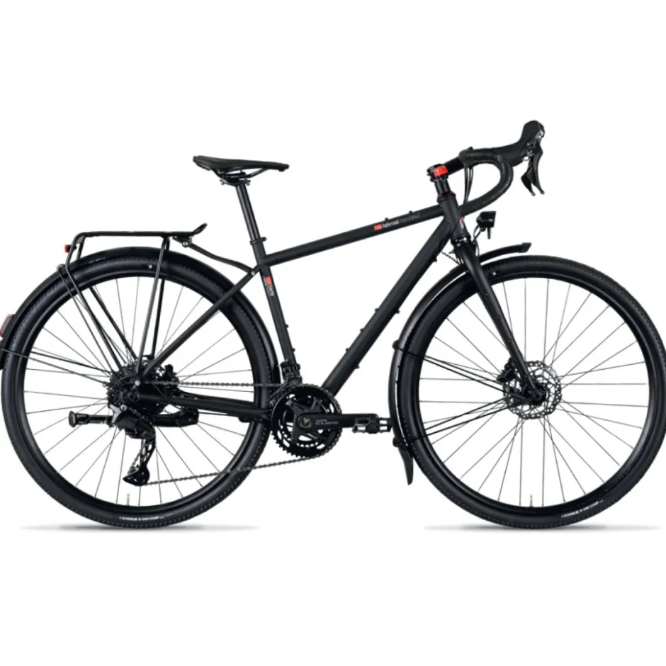 Gravelbikes Bikepacking < vsf fahrradmanufaktur GXQ-400 - Gravelbike - 2026 - ebony matt