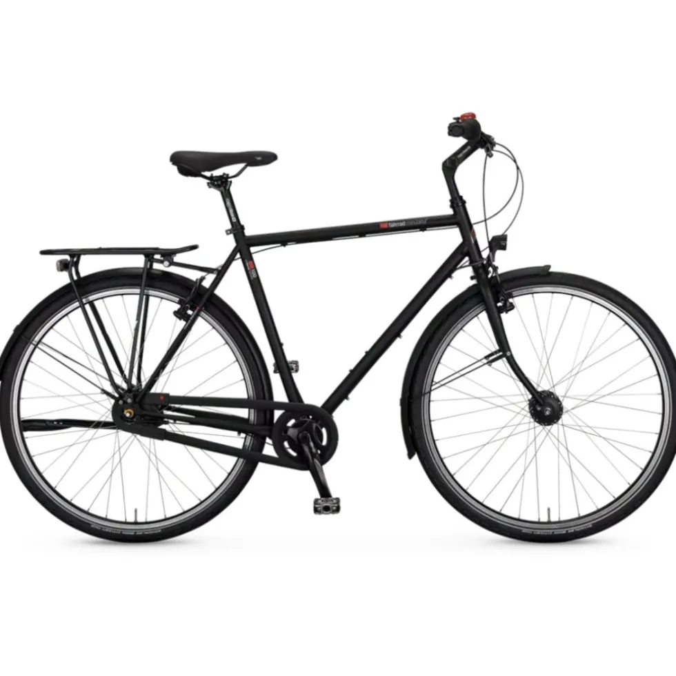 vsf fahrradmanufaktur T-100 Nexus - Heren Stadsfiets - 2026 - ebony matt