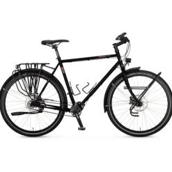 vsf fahrradmanufaktur TX-1200 Pinion - Men Trekking Bike with Belt Drive - 2026 - ebony matt