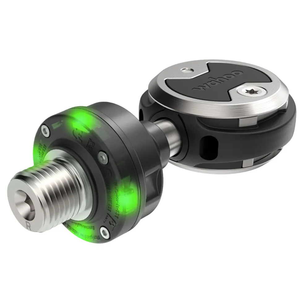 Wahoo SPEEDPLAY Powrlink Zero Pedaalset met Kracht-/Krachtmeting | Single-sided | links - zwart/zilver
