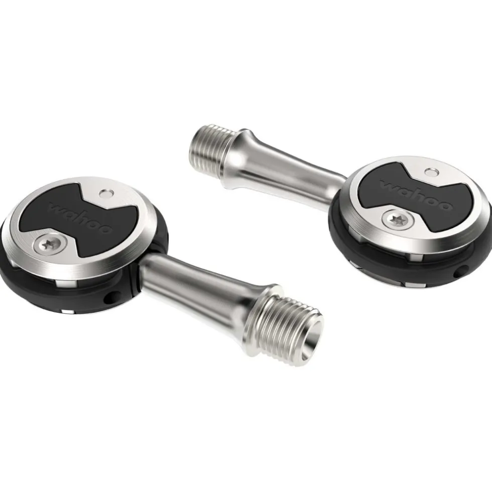 Wahoo SPEEDPLAY Zero pedalen van roestvrij staal - black/silver