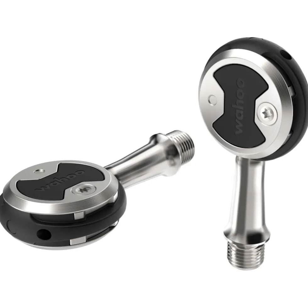 Wahoo SPEEDPLAY Zero pedalen van roestvrij staal - black/silver